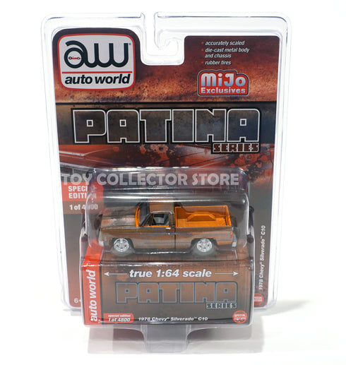 Auto World Patina Series 1978 Chevy Silverado C10 Diecast